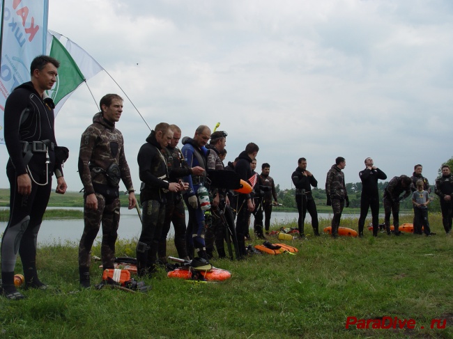 Июнь 2010 года. Кубок Рязанской области по подводному спорту.