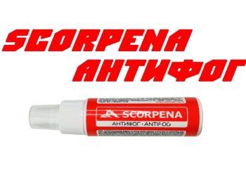 Средство Антифог Scorpena от запотевания