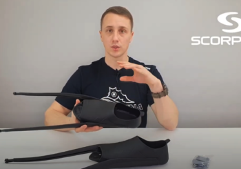 Ласты Scorpena F1 — Short с пластиковой лопастью
