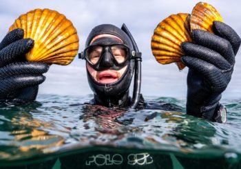 Первый выезд на подводную охоту за 122 дня